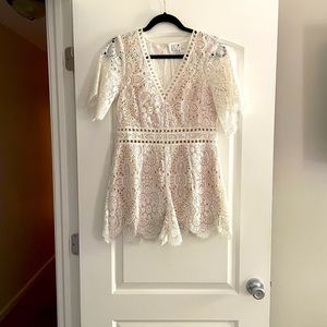 Socialite Lace Romper